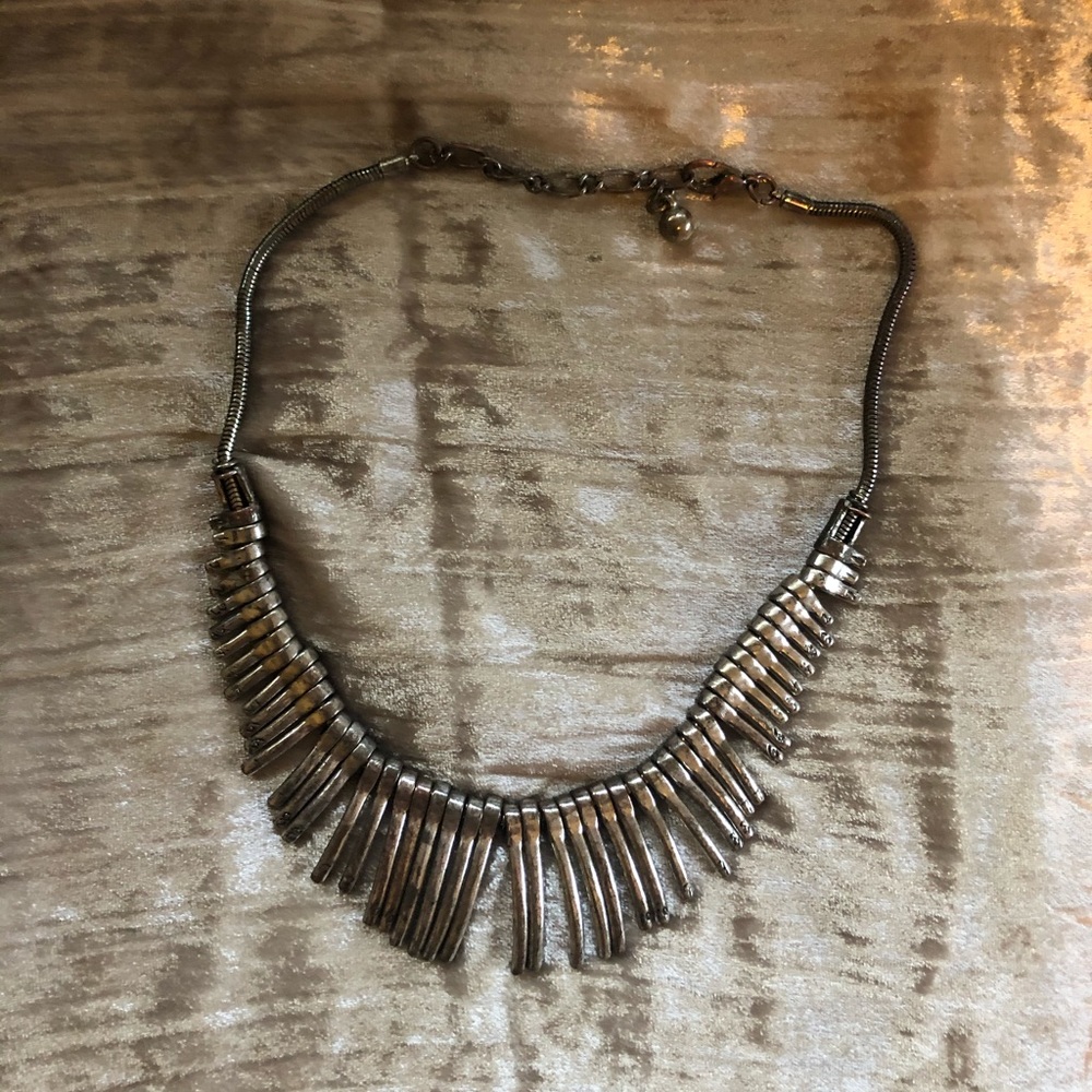 Boutique silver necklace